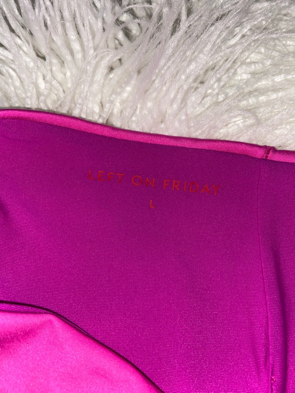 Left On Friday Purple-Pink Scoop Bikini Set - Picture 4 of 4